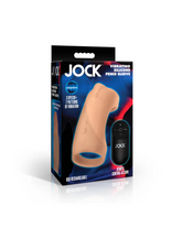 Jock Vibrating Silicone Penis Sleeve Medium - Enhance Pleasure with 3 Speeds and 7 Patterns of Vibration Default Title SLEEVES